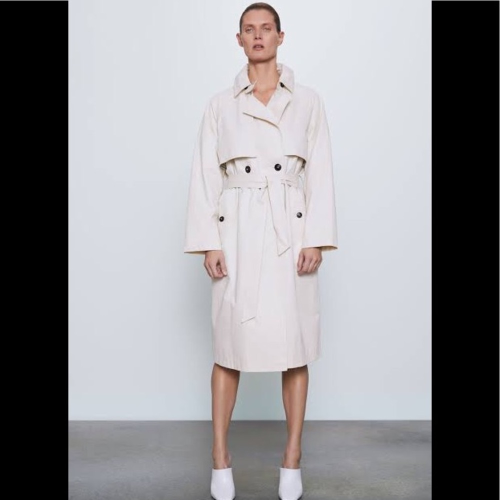 Zara belted trench coat